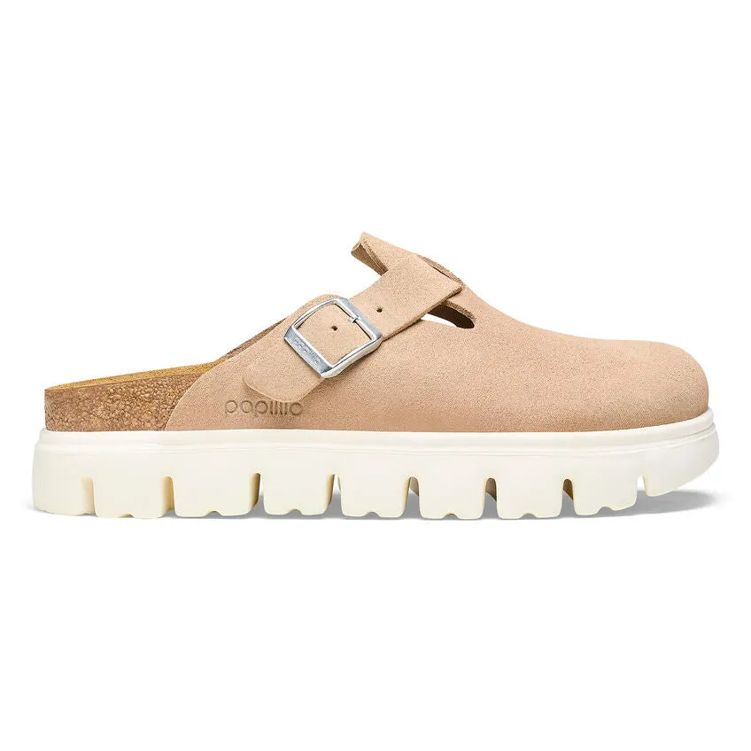 Boston Chunky Suede Leather - Original Footbed - Narrow Fit