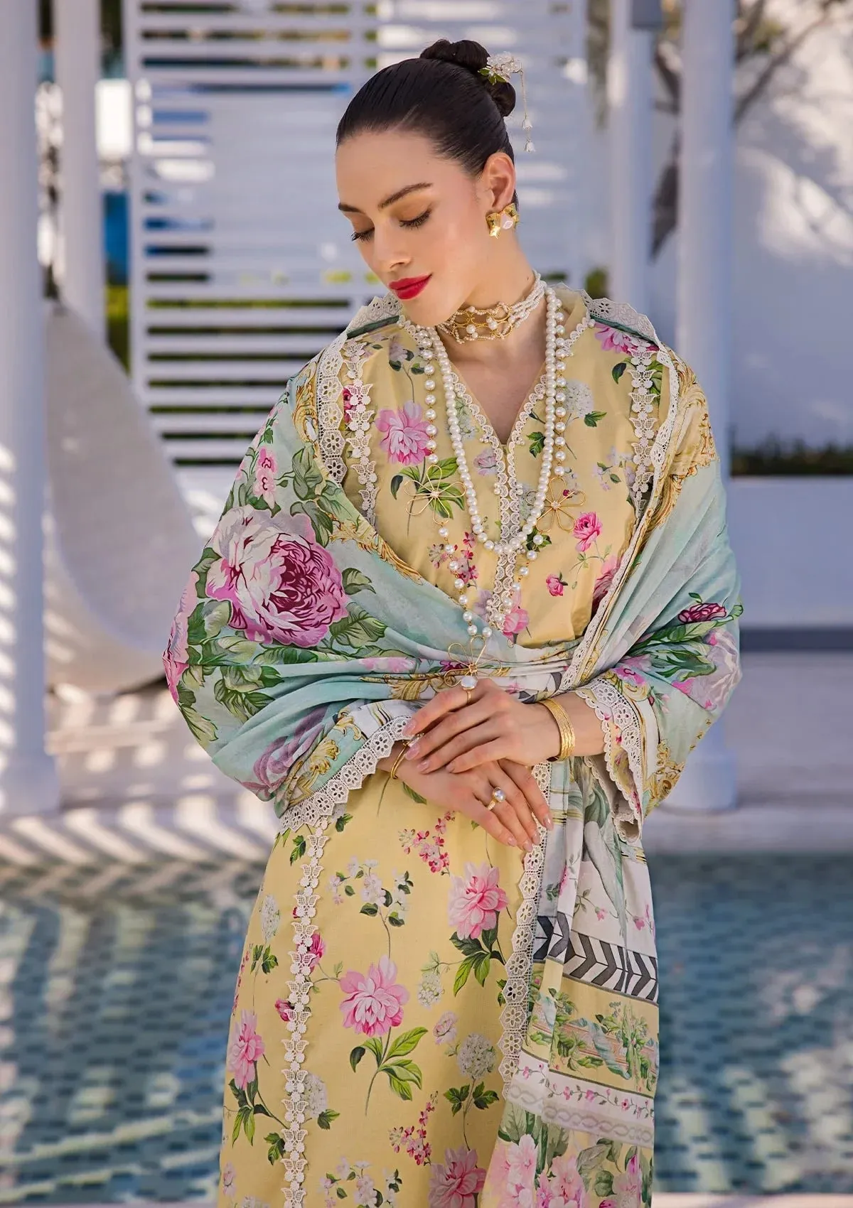 Elaf Prints Lawn Collection – EOP-02B HUAHIN CHIC