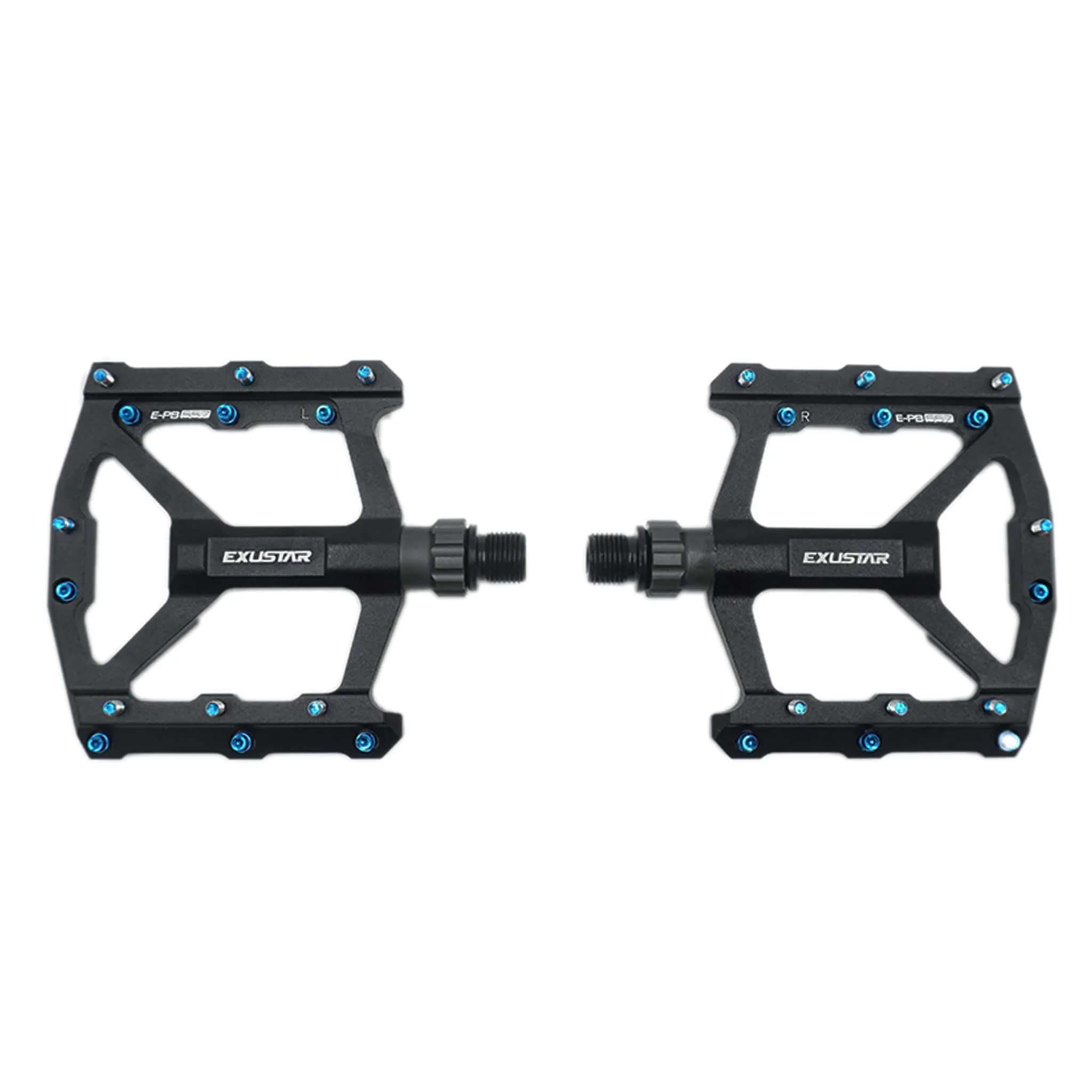 Exustar E-PB557 Slim Profile CNC-Machined Platform Pedals
