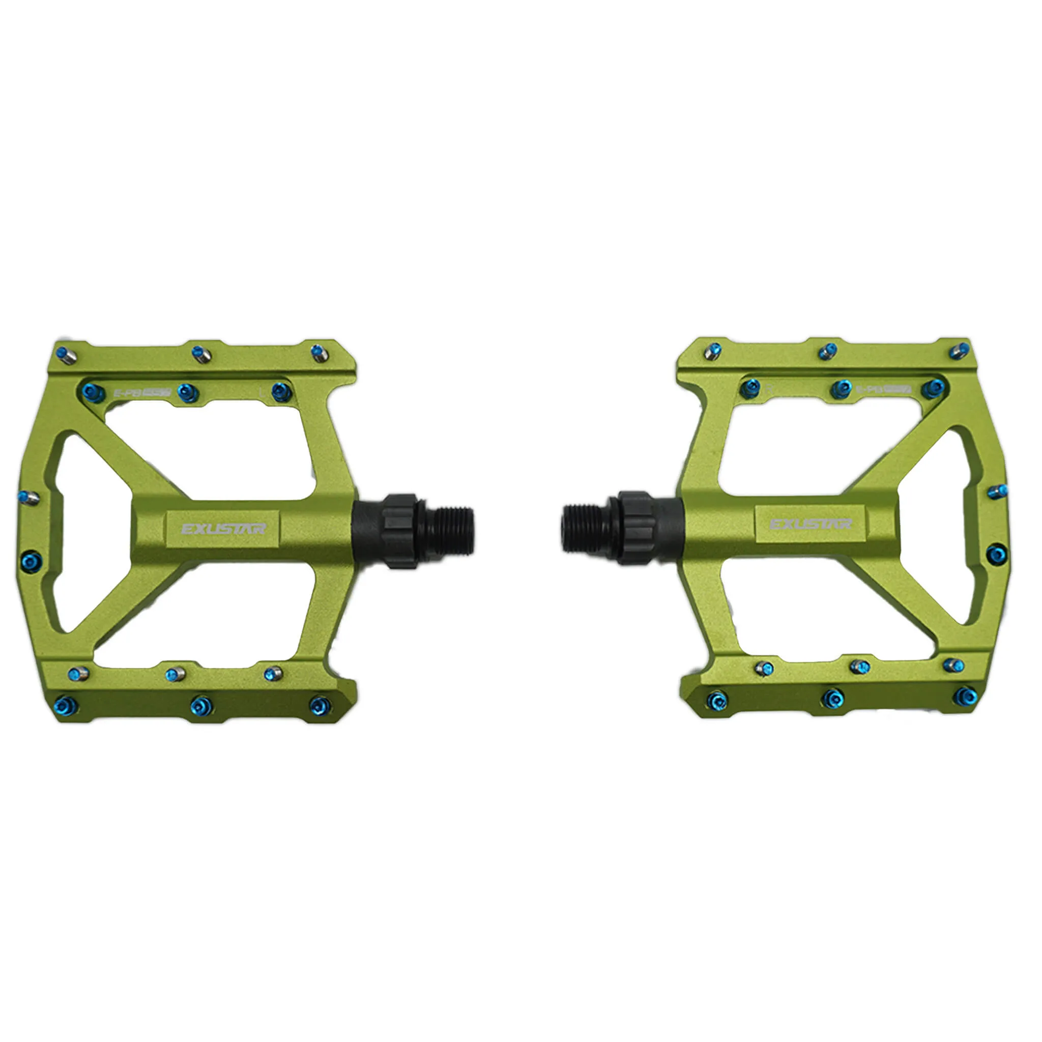 Exustar E-PB557 Slim Profile CNC-Machined Platform Pedals